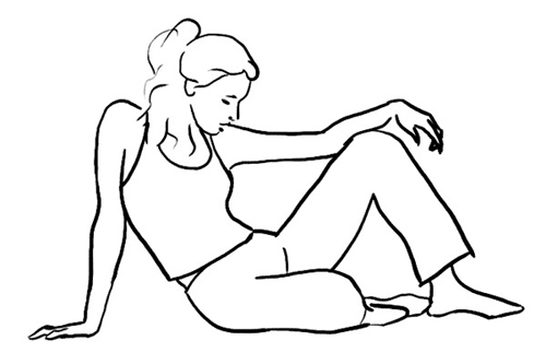 图解21个女模特拍摄姿势：让你拍好人像摄影10