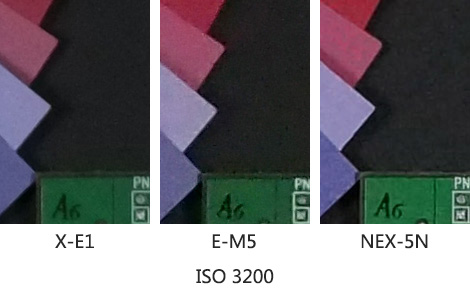 富士X-E1 ISO感光度噪点测试7