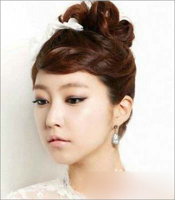 浪漫韩式新娘发型8