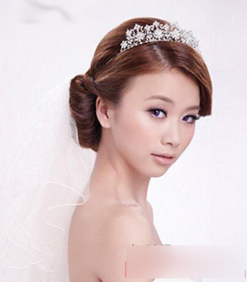 柔和之美韩式新娘发型7