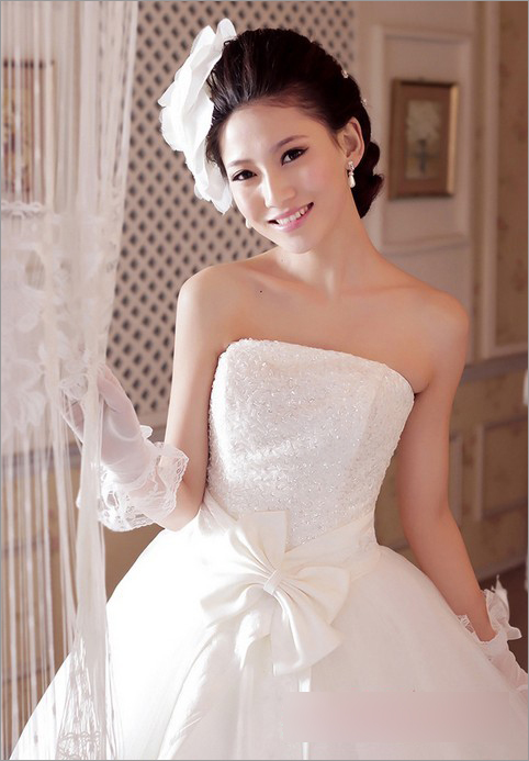 童话里的公主韩式精致新娘妆5