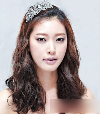 柔和之美韩式新娘发型8
