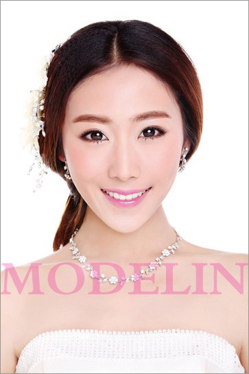 韩式美丽新娘发型1