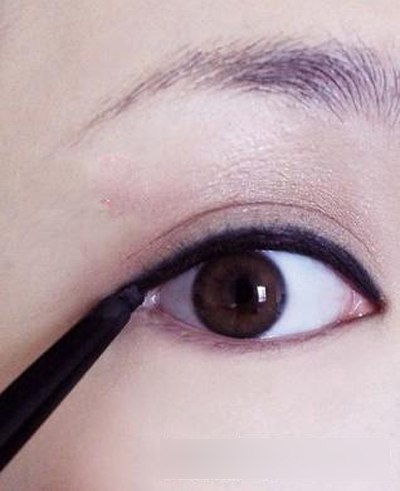 韩式下垂减龄眼妆5