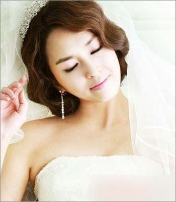浪漫韩式新娘发型6
