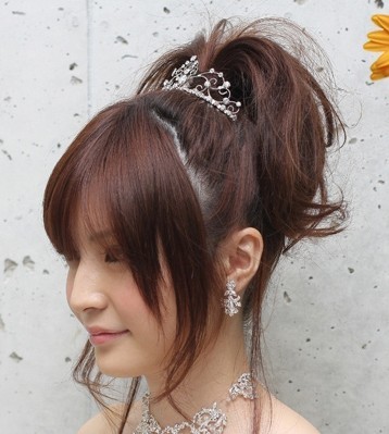 日系甜美新娘发型4