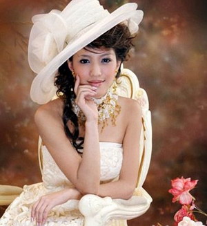 时尚新娘造型都是帽子惹的祸2
