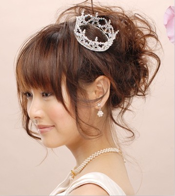 日系甜美新娘发型3