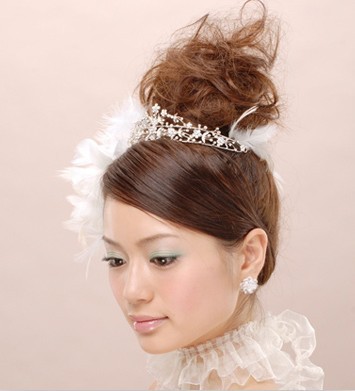 日系甜美新娘发型2