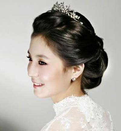 韩式新娘如女神般优雅3