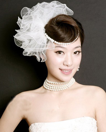 教你打造2012最新浪漫韩式新娘妆9