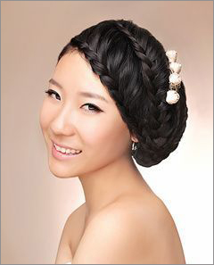韩式新娘造型轻松打造优雅式新娘3