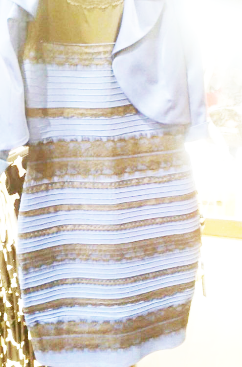 那条很火的裙子到底是白金还是黑蓝？16