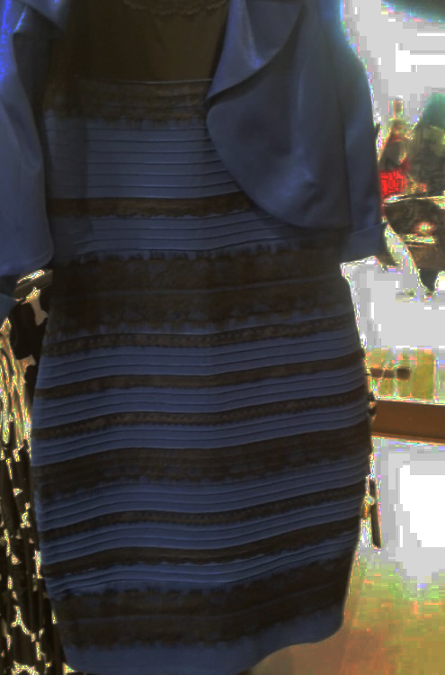 那条很火的裙子到底是白金还是黑蓝？15