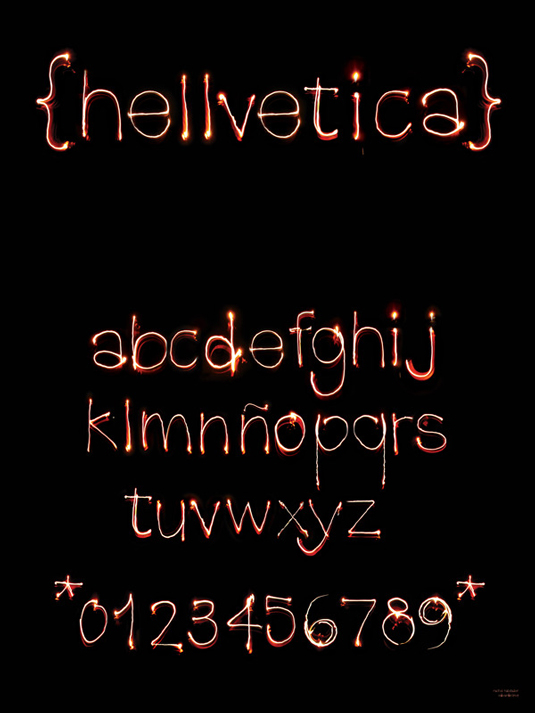 HELVETICA字体的15种妙用9