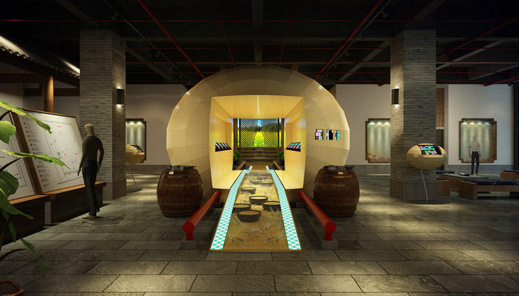 厨邦酱油博物馆空间传达手法3