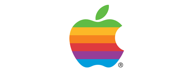 从苹果标志风格的演变：谈谈品牌标志的发展4