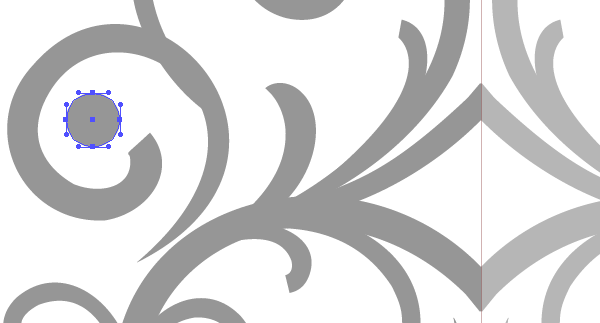 AI教你绘制典雅的欧式复古花纹28