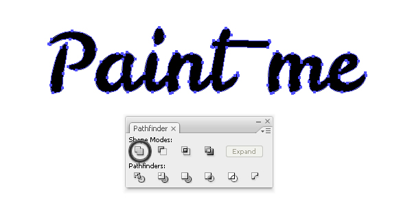 AI教你创建色彩泼溅的涂鸦字体6