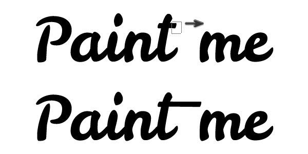 AI教你创建色彩泼溅的涂鸦字体5