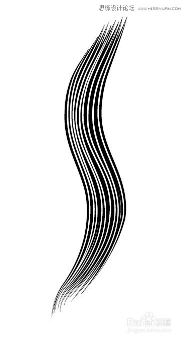 Illustrator绘制逼真的美女头发教程14