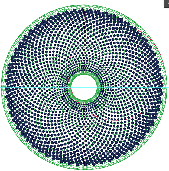 利用AI创建漂亮螺旋圆点花纹10