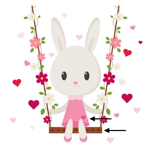 Illustrator(AI)打造出一只可爱的兔子教程31