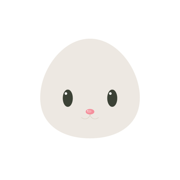 Illustrator(AI)打造出一只可爱的兔子教程6