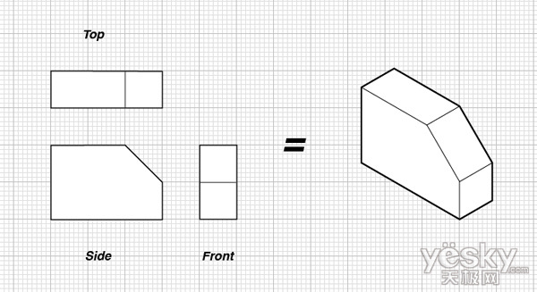 Illustrator技术理论教程：等角和拼图1