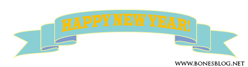 AI设计制作精致的新年快乐节日标语彩带实例教程21