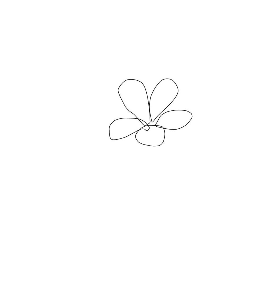 AI网格工具绘制一朵可爱小花教程2