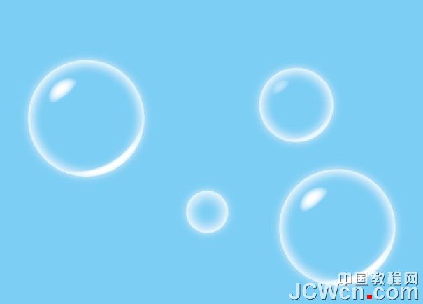 Illustrator制作透明气泡1