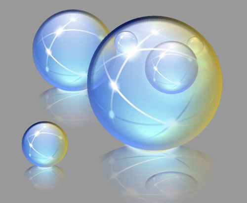 CorelDRAW实例教程：超炫的水晶球1