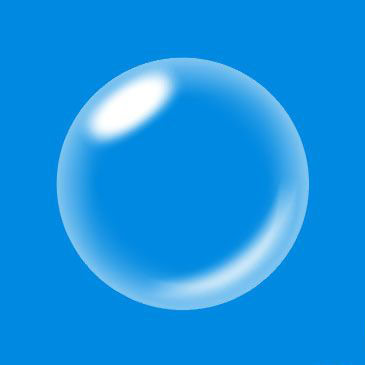 CDR绘制晶莹剔透的气泡1