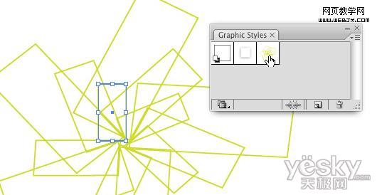 Illustrator绘制简单飘逸曲线的方法和技巧3