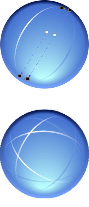 CorelDRAW实例教程：超炫的水晶球6