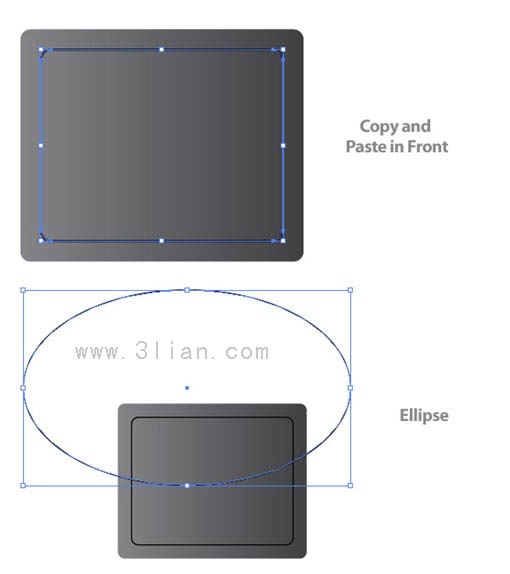 用Illustrator绘制电影场记板图标7