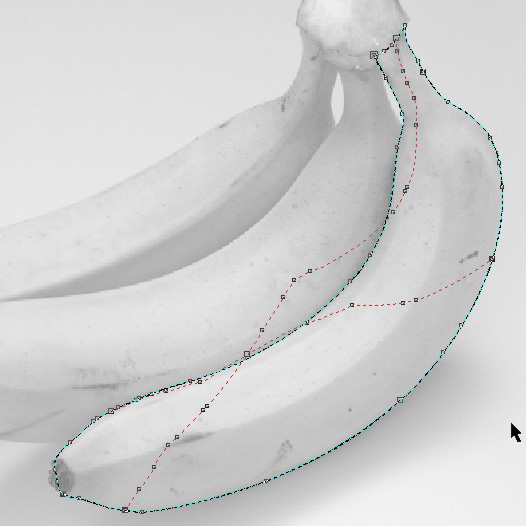 coreldraw绘制香蕉教程2