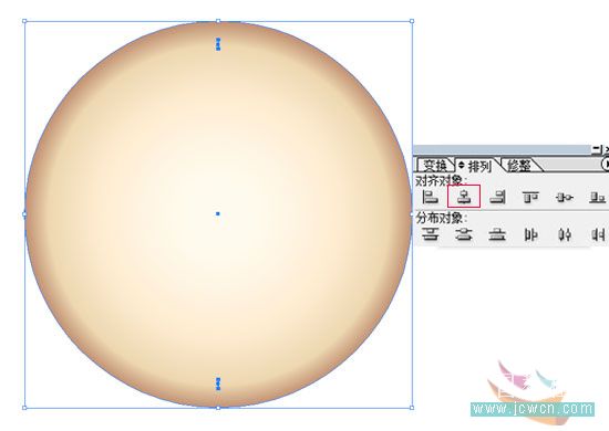 Illustrator鼠绘教程：简单绘制金色指南针4
