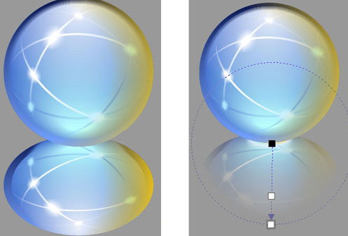 CorelDRAW实例教程：超炫的水晶球9