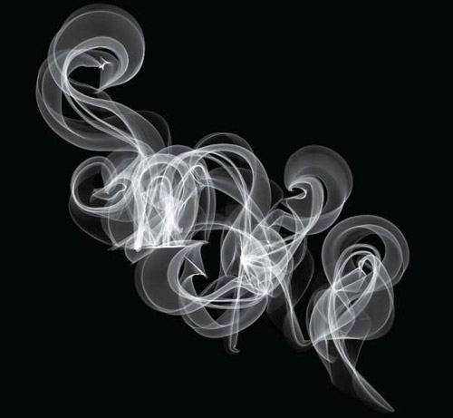 Illustrator绘制超逼真的烟雾缭绕效果1