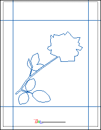Illustrator4中绘制漂亮的玫瑰花3