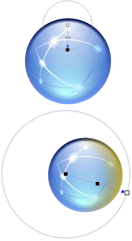 CorelDRAW实例教程：超炫的水晶球8