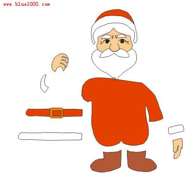 CorelDRAW教程:绘制可爱的卡通圣诞贺卡5