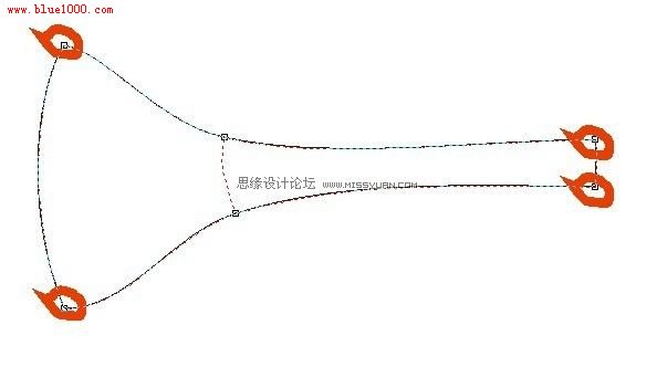 CorelDraw教程:用网格工具画个可爱卡通唢呐4