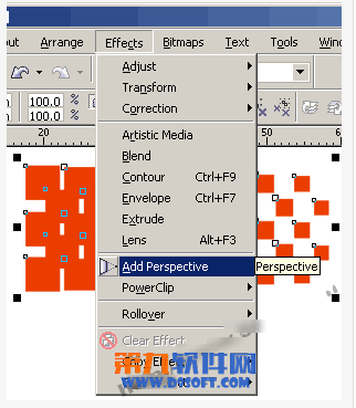 Coreldraw设计动感文字变形效果教程9
