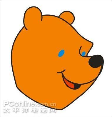 Coreldraw绘制可爱的小熊维尼12