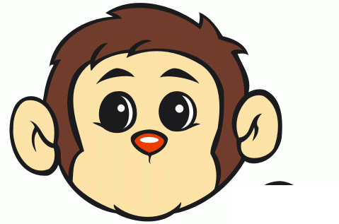 CDR11设计制作逼真的小猴头像实例教程18