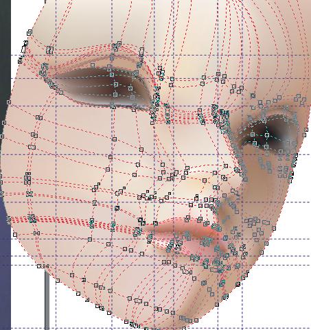 CDR X3设计绘制3D美女图片的实例教程4