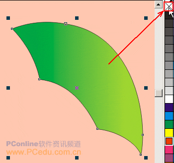 coreldraw制作雨伞12